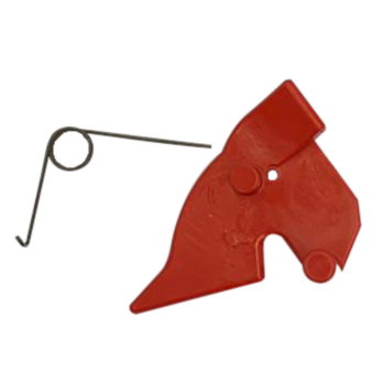 PLASTIC CONTACT SWITCH WITH SPRING M2,RED