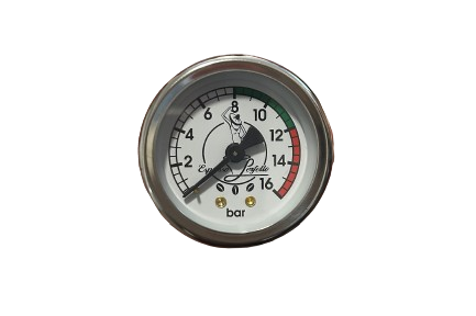QuickMill Emilia pump pressure gauge