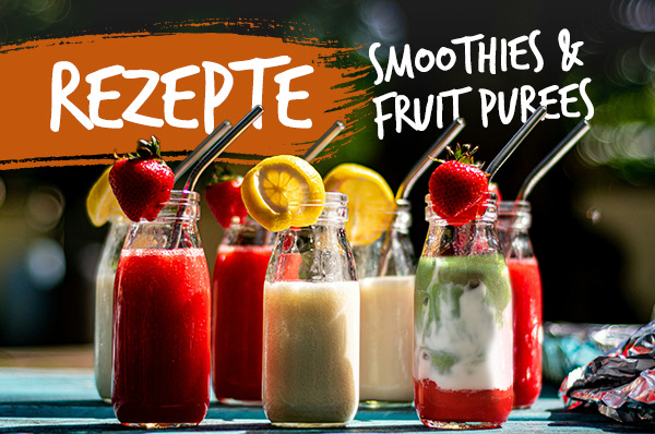 Przepisy na smoothie i przecier owocowy – owocowe napoje w szklanych butelkach